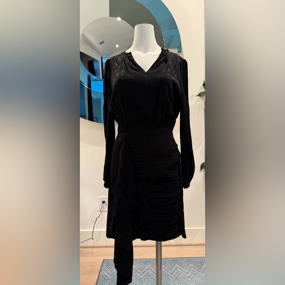 Shoshanna Black Long Sleeve Dress
